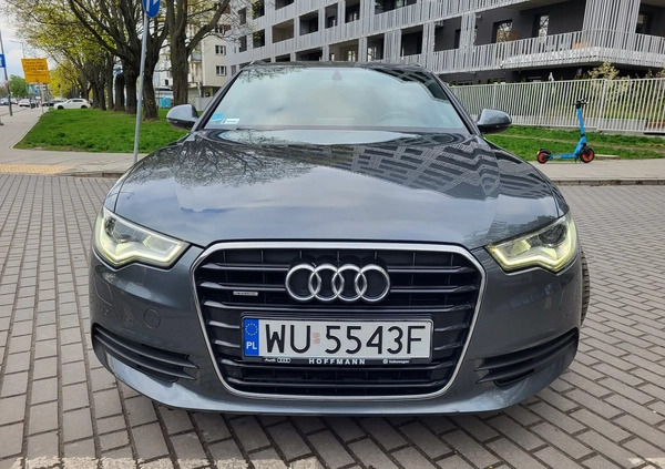 Audi A6 cena 83500 przebieg: 239466, rok produkcji 2012 z Warszawa małe 781